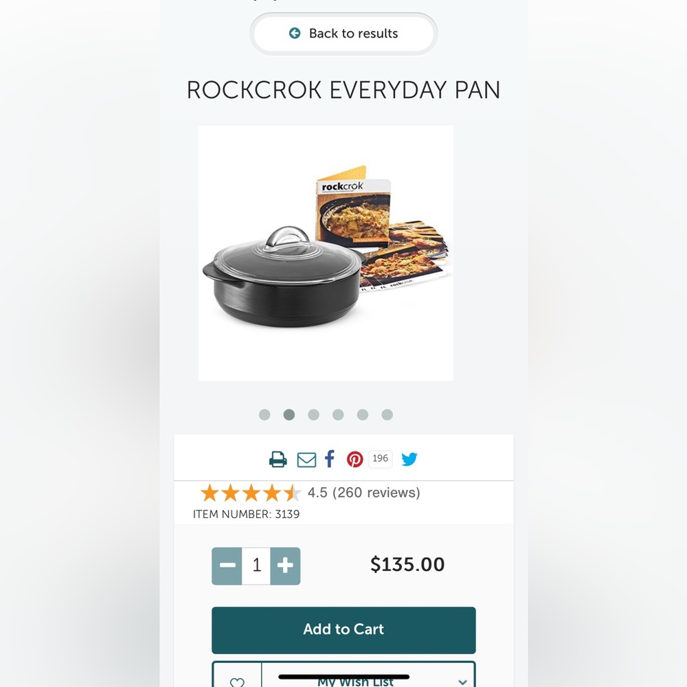 Rockcroc every day pan still in box